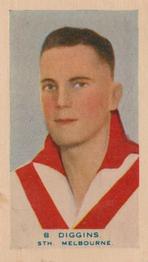 1933 Godfrey Phillips Victorian Footballers (A Series of 50) #17 Brighton Diggins Front